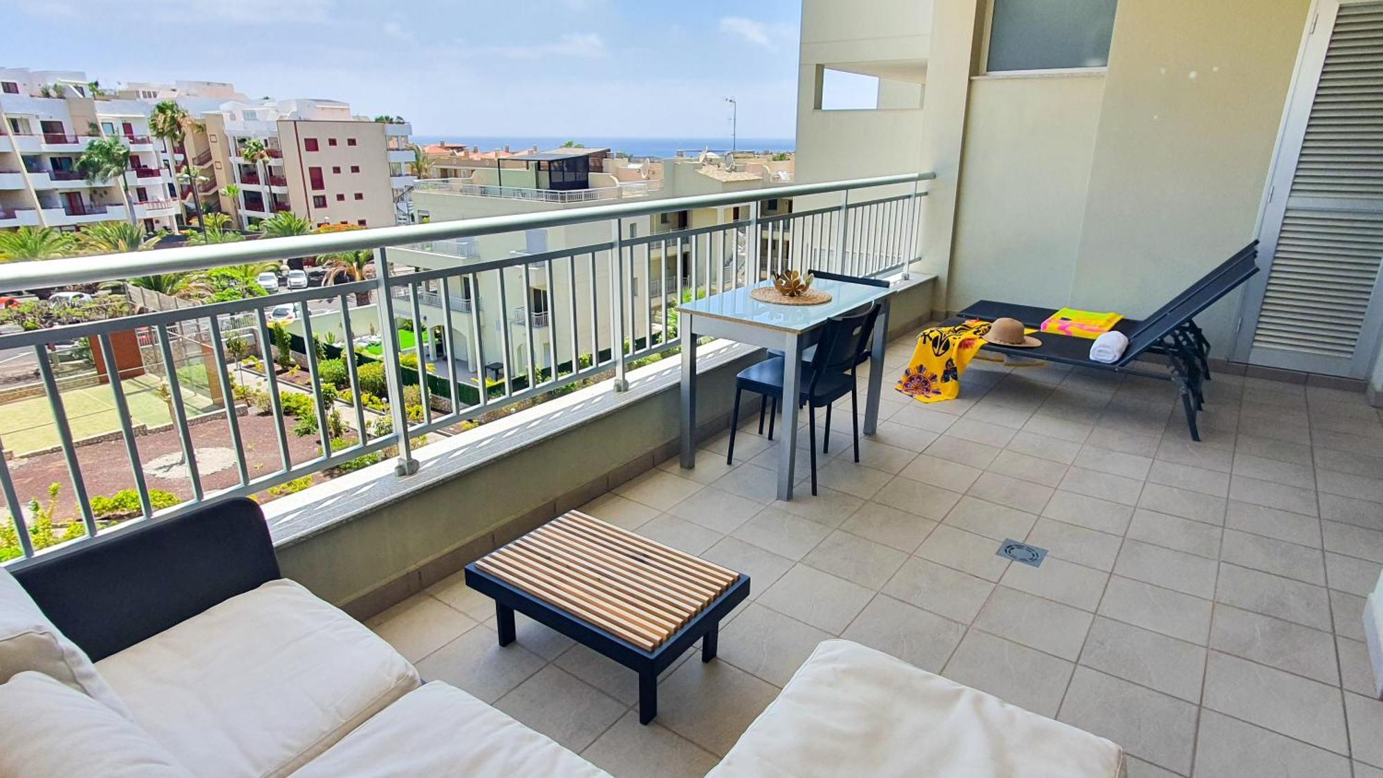 شقة Terraza Sea & Sun بالم مار المظهر الخارجي الصورة