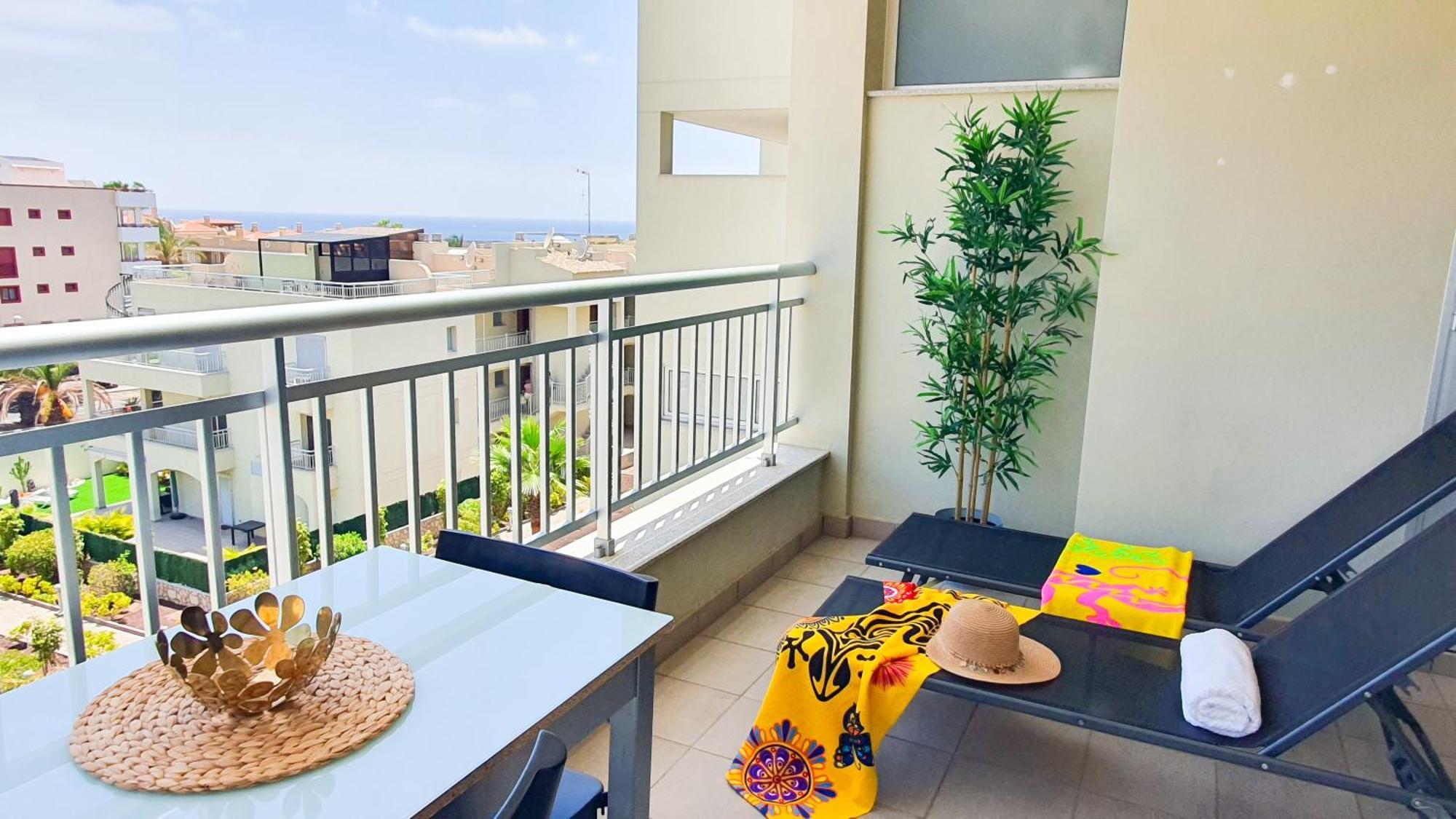 شقة Terraza Sea & Sun بالم مار المظهر الخارجي الصورة